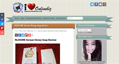 Desktop Screenshot of iloveonlinebiz.com